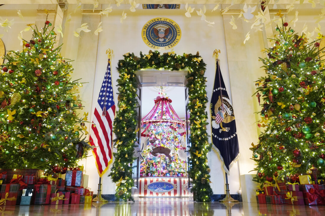 Theme of final Christmas in Biden White House is 'peace and light
